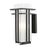 Z-Lite Abbey Outdoor Wall Light, 8.25x6.625x14.63", Black, Matte Opal - 549M-BK