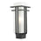 Z-Lite Abbey Outdoor Post Light, 6.63x15.75", Black, Matte Opal - 549PHM-BK