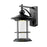 Z-Lite Genesis Outdr LED Wall, 14.25x11.625x19.375, Black, Clear Seed - 552B-BK-LED