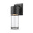 Z-Lite Luminata Outdoor LED Wall Light 6.5x4.5x13.75", Bronze, Clear - 553M-ORBZ-LED