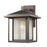 Z-Lite Aspen 1 Light Outdoor, 9x10x12.75", Oil Bronze, Clear Seedy - 554M-ORB