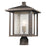 Z-Lite Aspen 1 Light Outdoor, 11x16.25", Oil Bronze, Clear Seedy - 554PHB-ORB