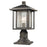 Z-Lite Aspen 1 Light Outdoor, 9x16.5", Oil Bronze, Clear Seedy - 554PHM-554PM-ORB