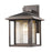 Z-Lite Aspen 1 Light Outdoor, 7.5x8.5x10.88", Oil Bronze, Clear Seedy - 554S-ORB
