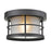 Z-Lite Exterior Additions 1 Light Outdoor, Black, White Seedy - 556F-BK