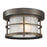 Z-Lite Exterior Additions 1 Light Outdoor, Oil Bronze, White Seedy - 556F-ORB