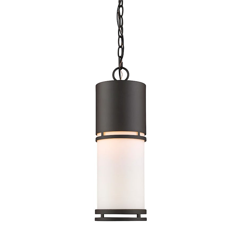 Z-Lite Luminata Outdoor LED Chain Hung Light, Deep Bronze, Opal - 560CHB-DBZ-LED