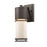 Z-Lite Luminata Outdr LED Wall Light 6.5x4.5x13.75", Deep Bronze, Opal - 560M-DBZ-LED