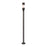 Z-Lite Luminata 1 Light Post Mounted Fixture, Deep Bronze - 560PHB-567P-DBZ-LED