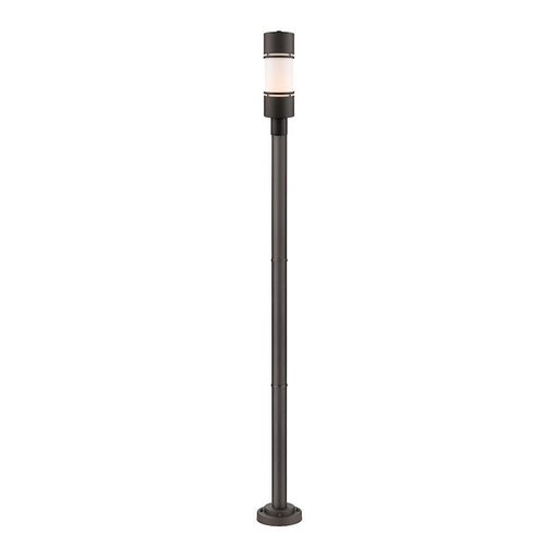 Z-Lite Luminata 1 Light Post Mounted Fixture, Deep Bronze - 560PHB-567P-DBZ-LED