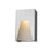 Z-Lite Millenial 1 Light Outdr Wall Light 10", Slvr, Frost - 561S-SL-SL-FRB-LED