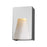 Z-Lite Millenial 1 Light Outdr Wall Light 10", Slvr, Clear Seed - 561S-SL-SL-SDY-LED
