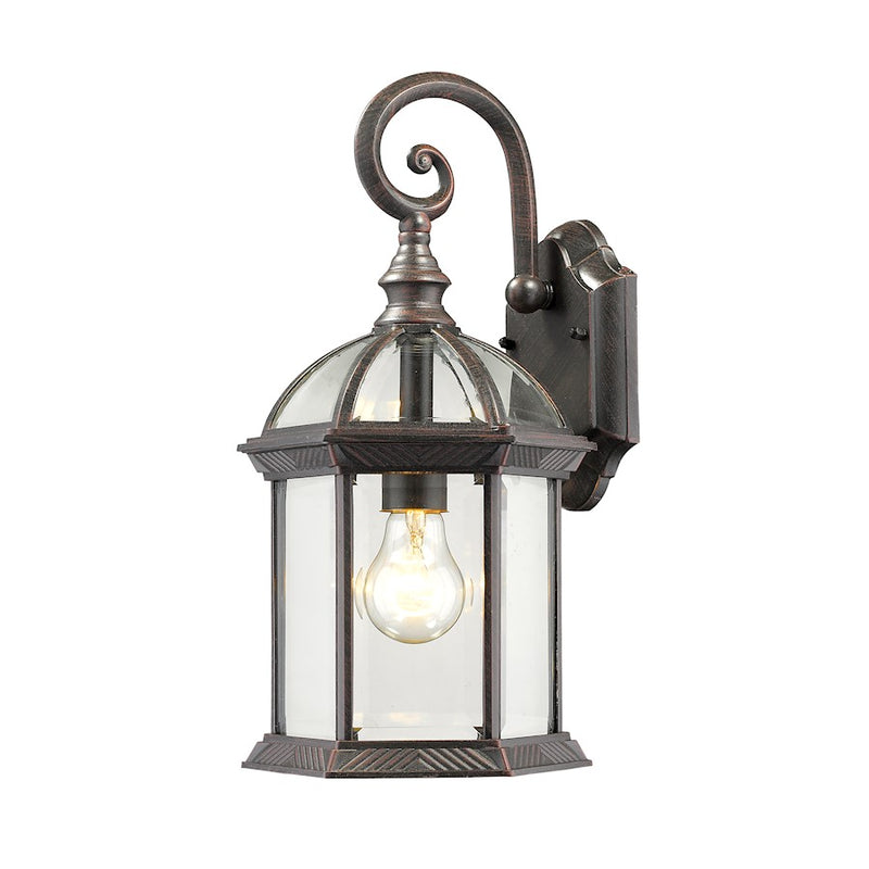 Z-Lite Annex 1 Light Outdoor Wall in Rust - 563M-RT