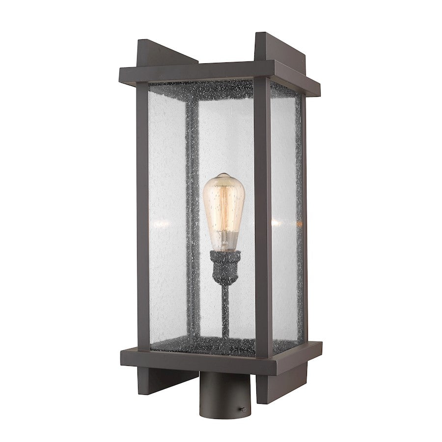Z-Lite Fallow 1 Light Outdoor Post Mount, Deep Bronze - 565PHBR-DBZ