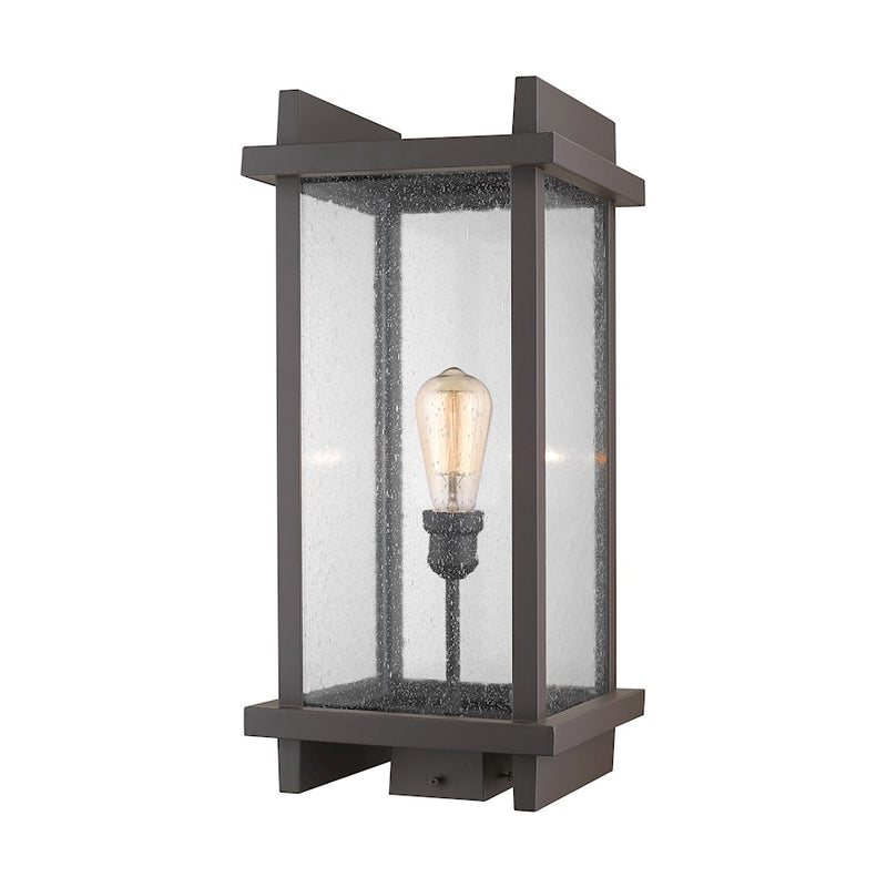 Z-Lite Fallow 1 Light Outdoor Post Mount Fixture, Deep Bronze - 565PHBS-DBZ