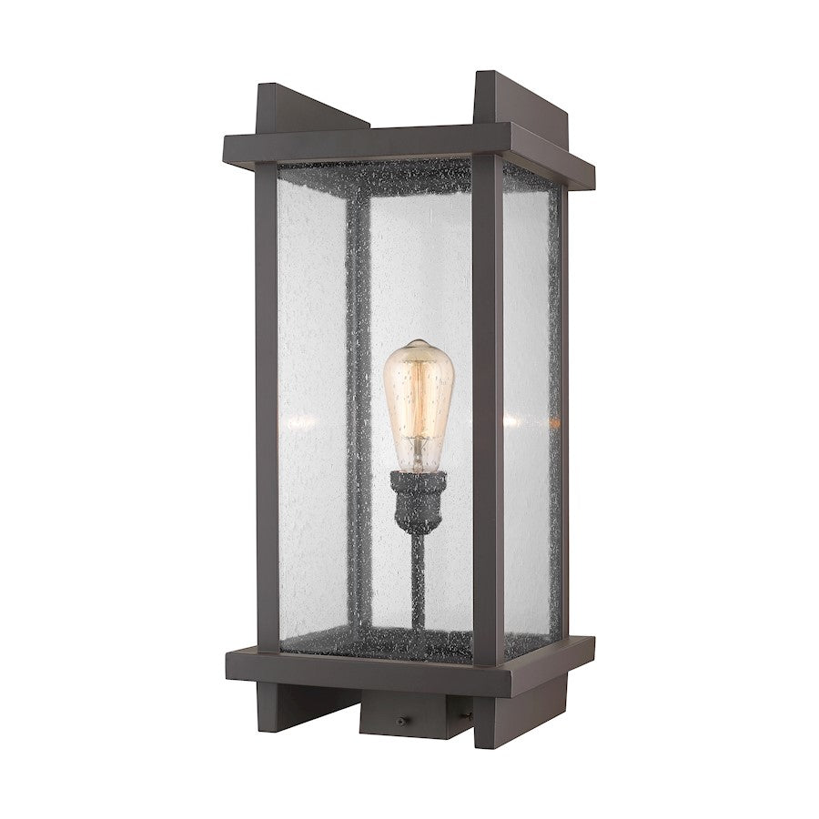 Z-Lite Fallow 1 Light Outdoor Post Mount Fixture, Deep Bronze - 565PHBS-DBZ