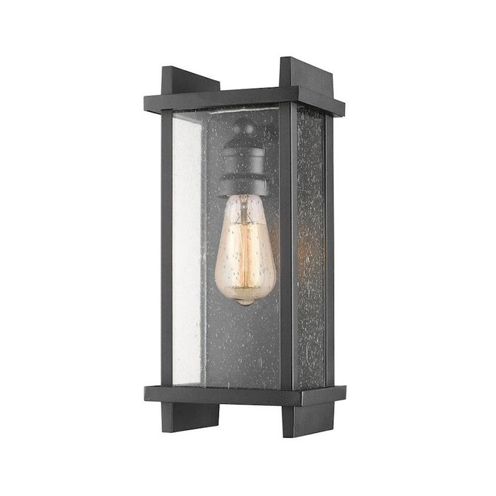 Z-Lite Fallow 1 Light Outdoor Wall Sconce, Black - 565S-BK