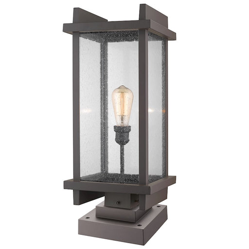 Z-Lite Luttrel Outdoor Wall Sconce, Silver - 566B-SL-LED