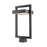 Z-Lite Luttrel 1 Light Outdoor Post Mount Fixture, Black - 566PHBS-BK-LED