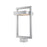 Z-Lite Luttrel 1 Light Outdoor Post Mount Fixture, Silver - 566PHBS-SL-LED