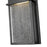 Z-Lite Eclipse 2 Light Outdoor Wall Sconce, Black/Seedy