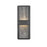 Z-Lite Eclipse 2 Light Outdoor Wall Sconce, Black/Seedy