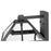 Z-Lite Talbot 3 Light Small Outdoor Wall Sconce, Black