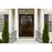 Z-Lite Talbot 3 Light Outdoor Chain Mount Fixture, Rubbed Bronze