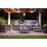 Z-Lite Talbot 3 Light Outdoor Chain Mount Ceiling Fixture, Black