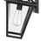 Z-Lite Talbot 1 Light Outdoor Medium Sconce, Black