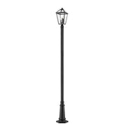 Z-Lite Talbot 3 Light Outdoor Post Mount, Black - 579PHBR-557P-BK