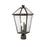 Z-Lite Talbot 3 Light 20" Outdoor Post Mount Fixture, Bronze - 579PHBR-ORB