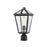 Z-Lite Talbot 1 Light Outdoor Post Mount, Black - 579PHMR-BK