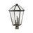 Z-Lite Talbot 3 Light 24" Outdoor Post Mount Fixture, Bronze - 579PHXLR-ORB