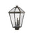Z-Lite Talbot 3 Light 22" Outdoor Post Mount Fixture, Bronze - 579PHXLS-ORB