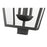 Z-Lite Talbot 4 Light Outdoor Post Mount, Black/Clear Beveled