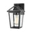 Z-Lite Talbot 1 Light Outdoor Small Sconce, Black - 579S-BK