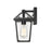 Z-Lite Talbot 1 Light Outdoor Small Sconce, Black