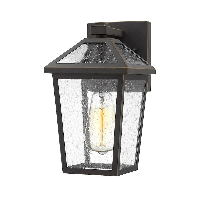 Z-Lite Talbot 1 Light Outdoor Small Sconce, Rubbed Bronze - 579S-ORB