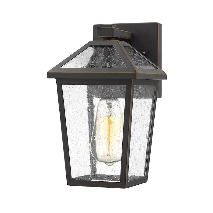 Z-Lite Talbot 1 Light Outdoor Small Sconce, Rubbed Bronze - 579S-ORB