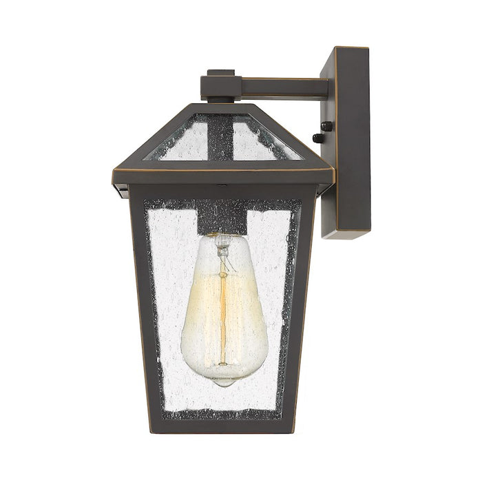 Z-Lite Talbot 1 Light Outdoor Small Sconce, Rubbed Bronze