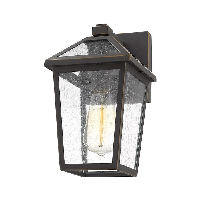 Z-Lite Talbot 1 Light Outdoor Small Sconce, Rubbed Bronze