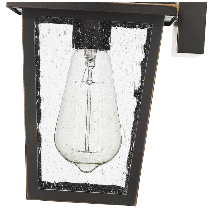 Z-Lite Talbot 1 Light Outdoor Small Sconce, Rubbed Bronze