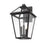 Z-Lite Talbot 3 Light Large Outdoor Wall Sconce, Black