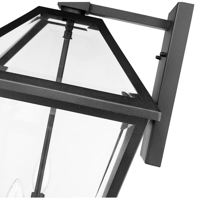 Z-Lite Talbot 3 Light Large Outdoor Wall Sconce, Black