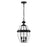 Z-Lite Westover 3 Light Outdoor Chain Mount Ceiling, Black/Beveled