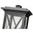 Z-Lite Brookside 1 Light 16" Outdoor Post Mount, Black/Seedy