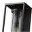 Z-Lite Dunbroch 1 Light 18.25" Outdoor Wall Sconce, Black/Clear