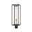 Z-Lite Dunbroch 1 Light 28" Outdoor Post, Bronze/Brass/Clear