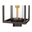 Z-Lite Dunbroch 1 Light 28" Outdoor Post, Bronze/Brass/Clear